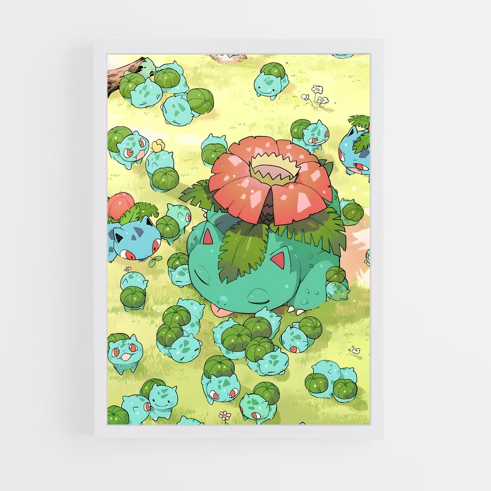 ap-bulbasaur-7 cadre Blanc