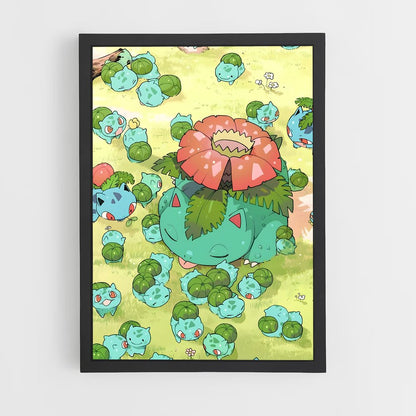 ap-bulbasaur-7 cadre Noir