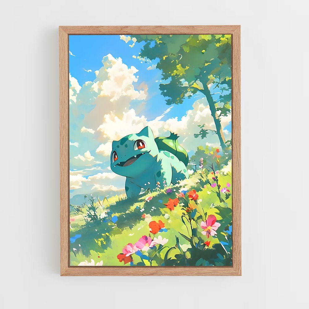 ap-bulbasaur-8 cadre Bois clair