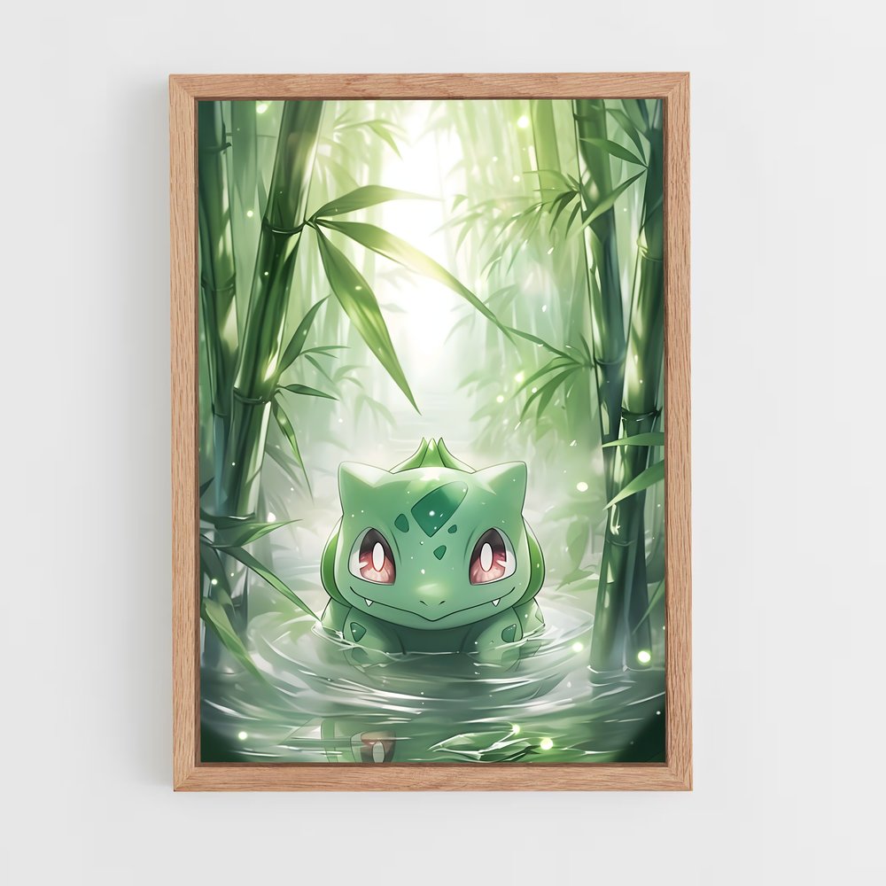 ap-bulbasaur-9 cadre Bois clair