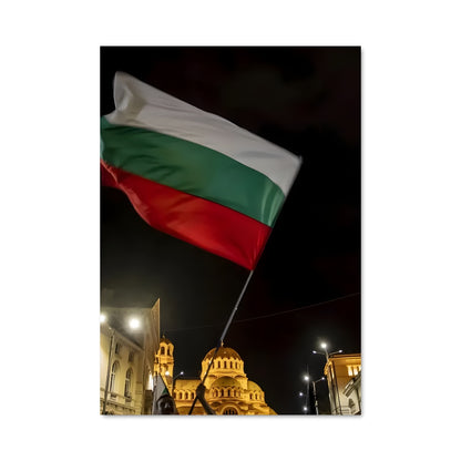 Poster Bulgaria flag 85270
