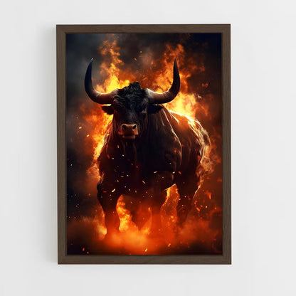 ap-bull-2 cadre Bois foncé