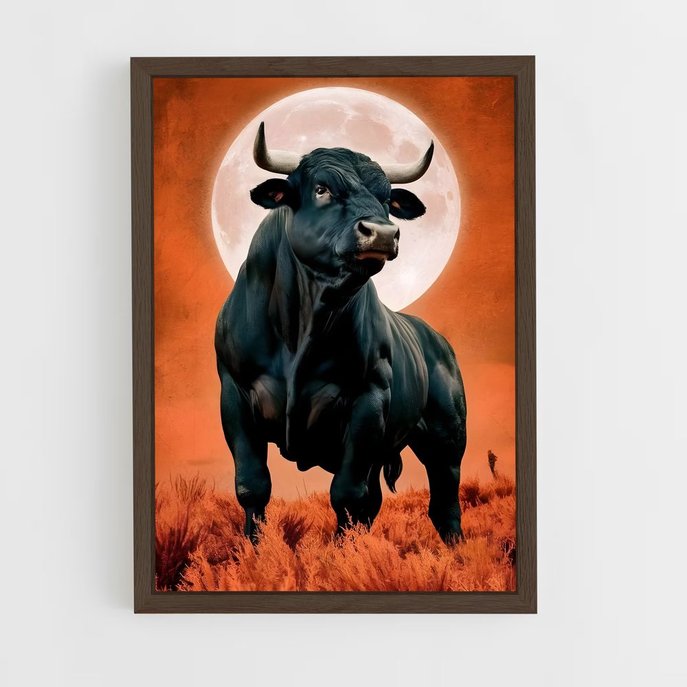 ap-bull-4 cadre Bois foncé