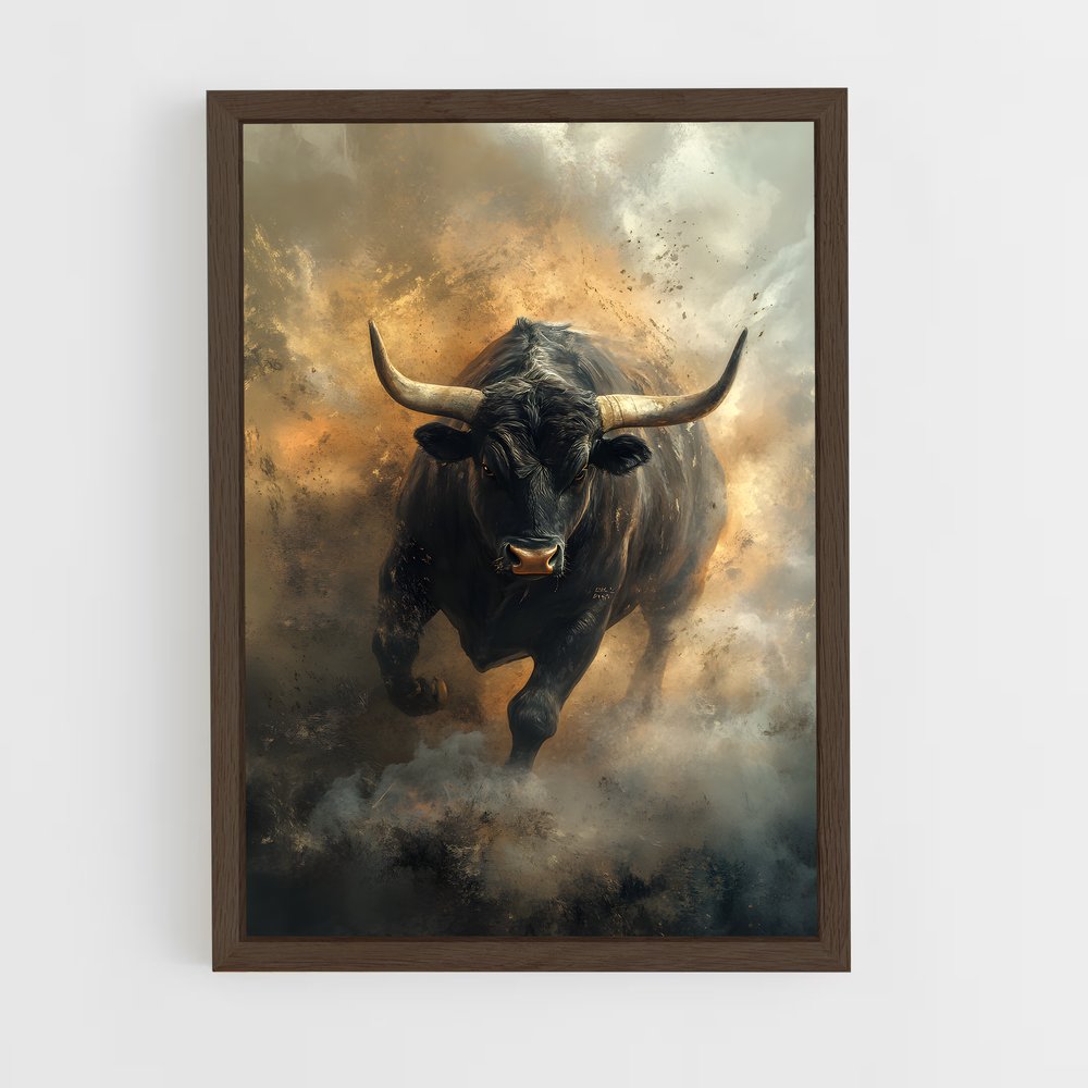 ap-bull-5 cadre Bois foncé