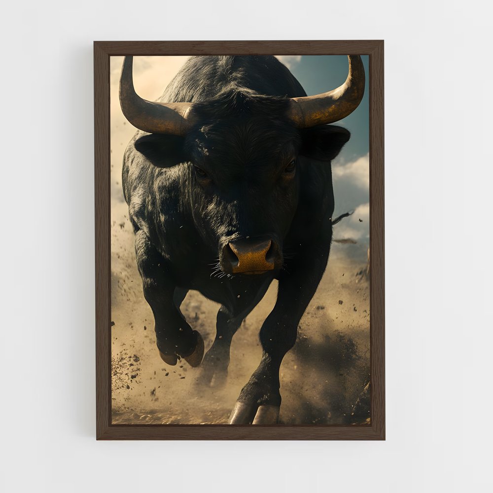 ap-bull-6 cadre Bois foncé
