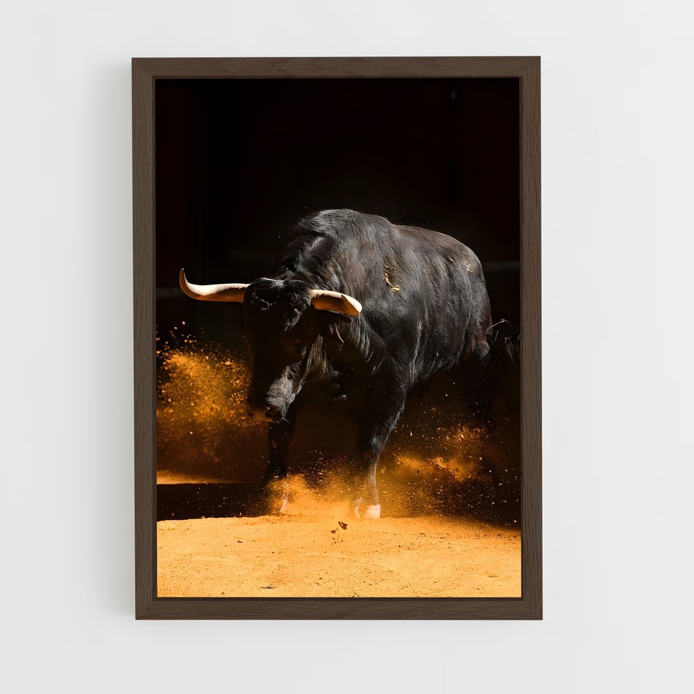 ap-bull-8 cadre Bois foncé