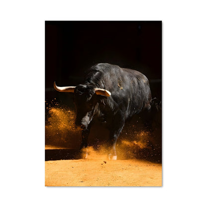 Poster La Charge du Taureau