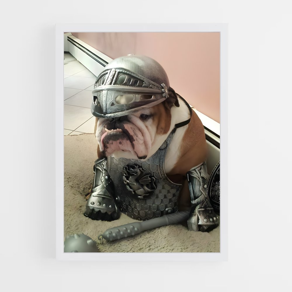 ap-bulldog-1 cadre Blanc