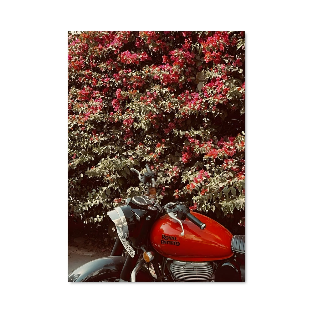 Poster Moto Fleurie