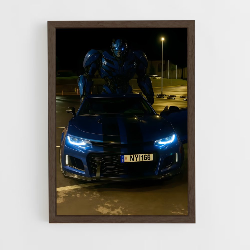 ap-bumblebee camaro-4 cadre Bois foncé