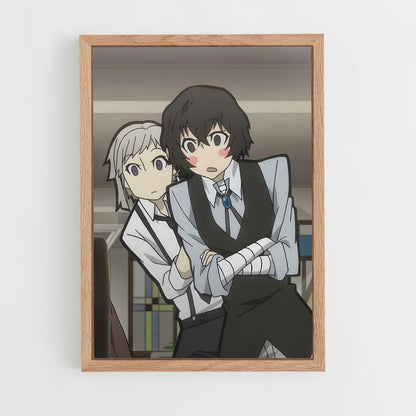 ap-bungo stray dogs-2 cadre Bois clair
