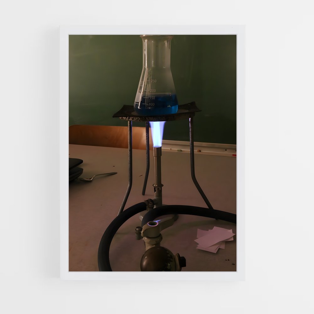 ap-bunsen burner-1 cadre Blanc