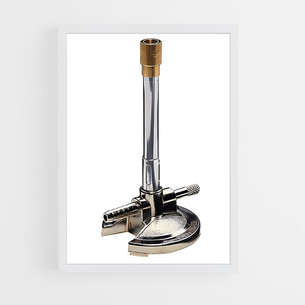 ap-bunsen burner-2 cadre Blanc