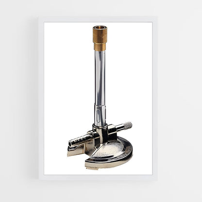 ap-bunsen burner-2 cadre Blanc