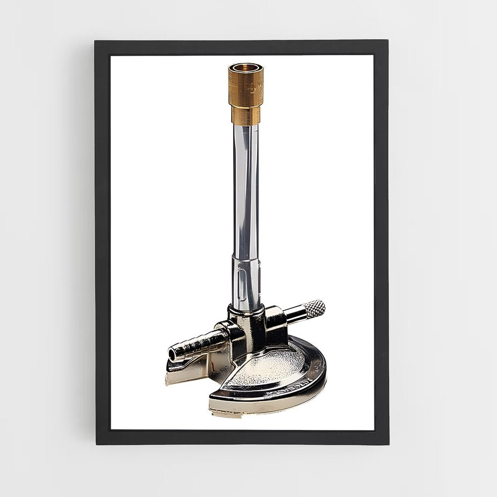 ap-bunsen burner-2 cadre Noir
