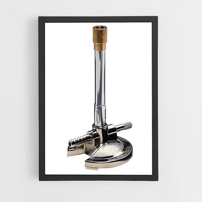 ap-bunsen burner-2 cadre Noir