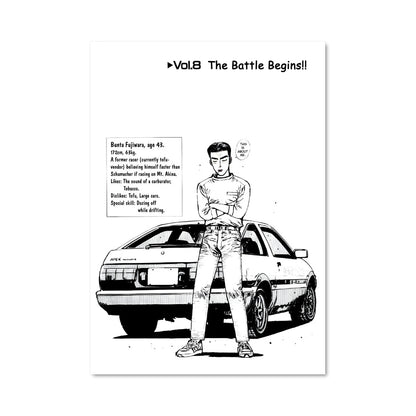 Poster Bunta et sa Bolide