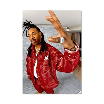 Poster Busta en Rouge