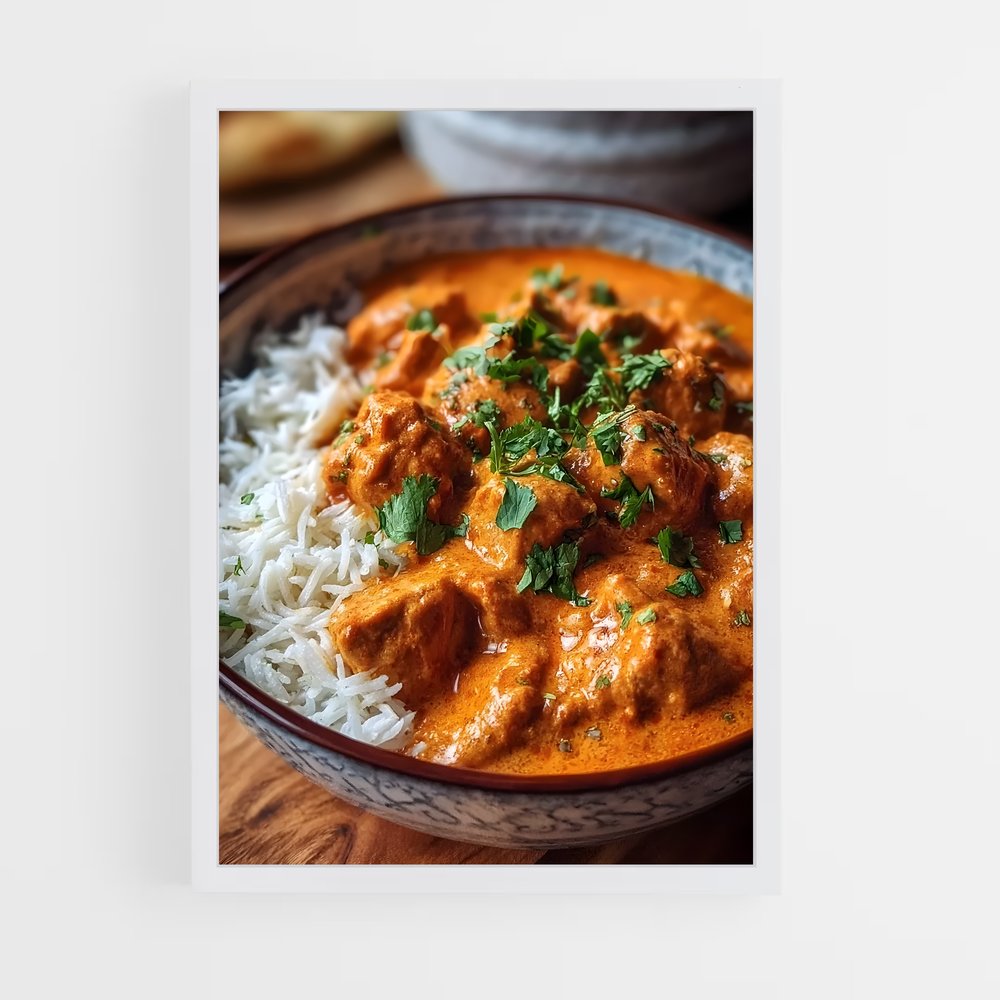 ap-butter chicken-1 cadre Blanc