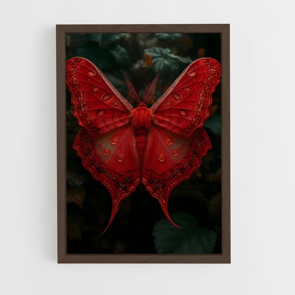 ap-butterfly-10 cadre Bois foncé