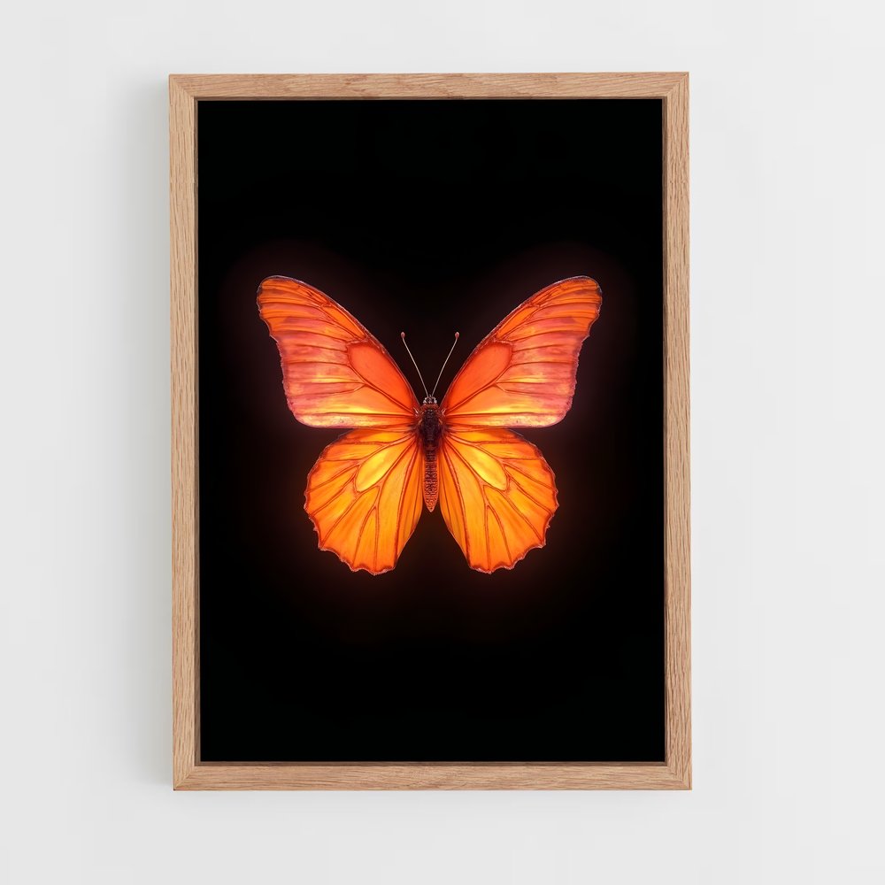 ap-butterfly-11 cadre Bois clair