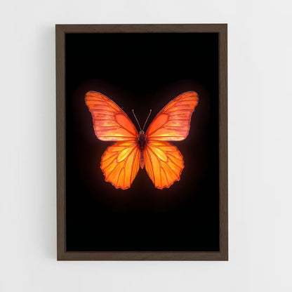 ap-butterfly-11 cadre Bois foncé