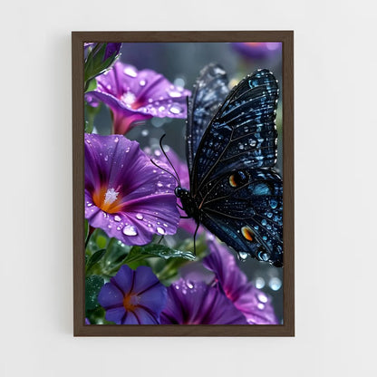 ap-butterfly-17 cadre Bois foncé