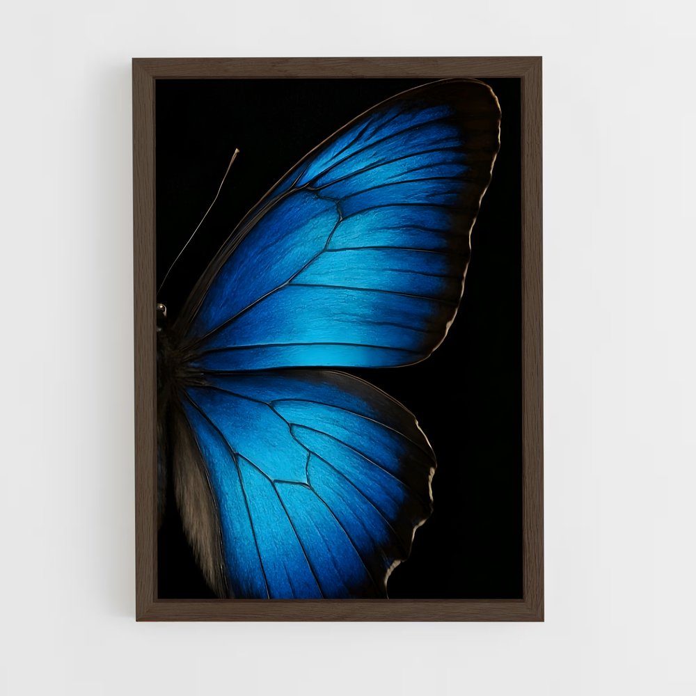 ap-butterfly-7 cadre Bois foncé