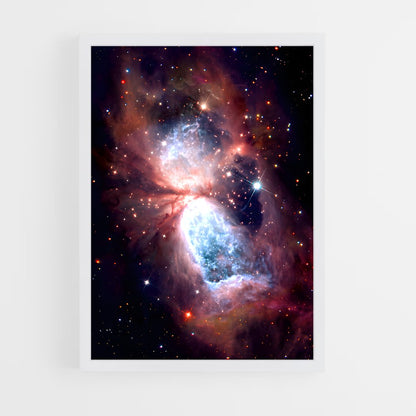 ap-butterfly nebula-6 cadre Blanc