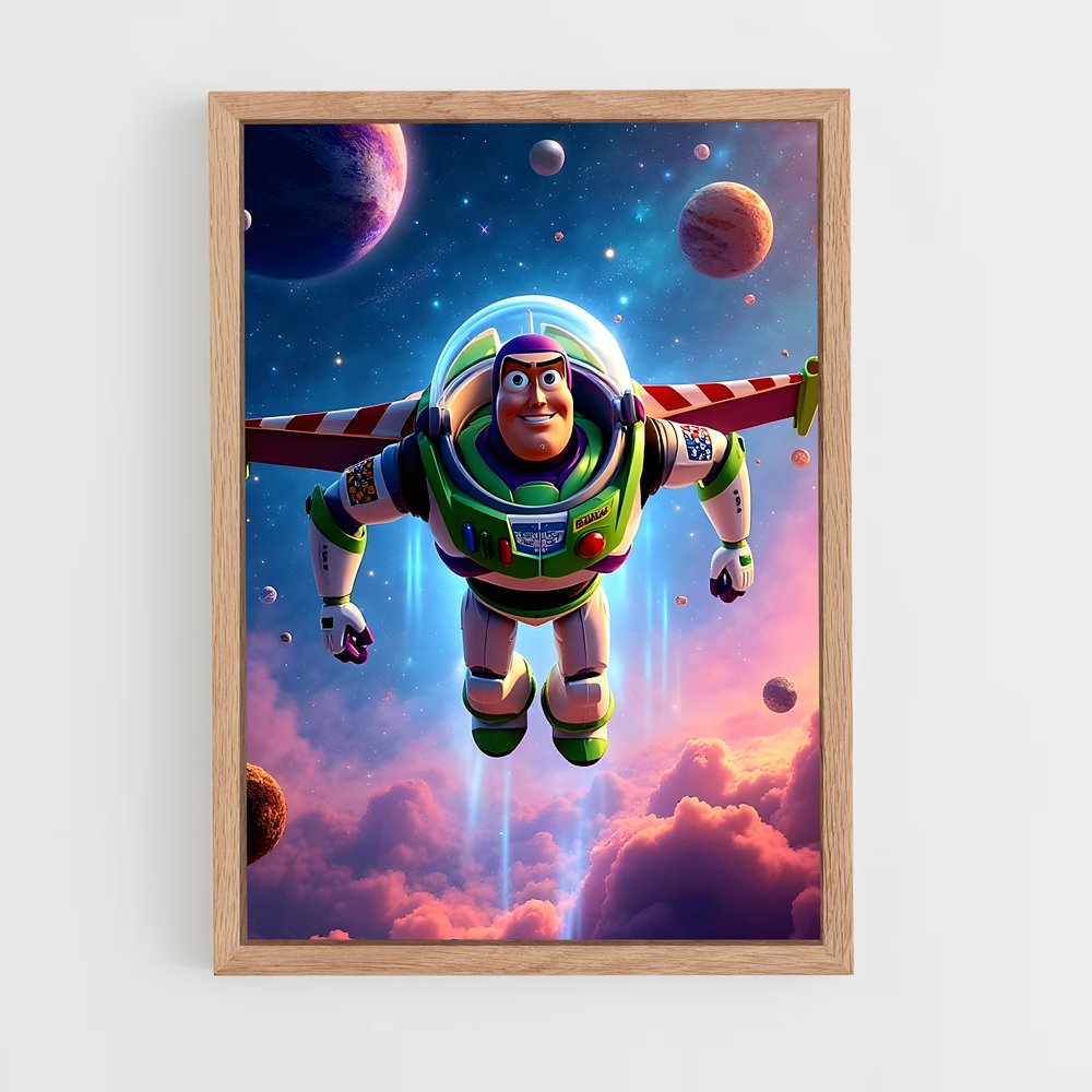 ap-buzz lightyear-5 cadre Bois clair