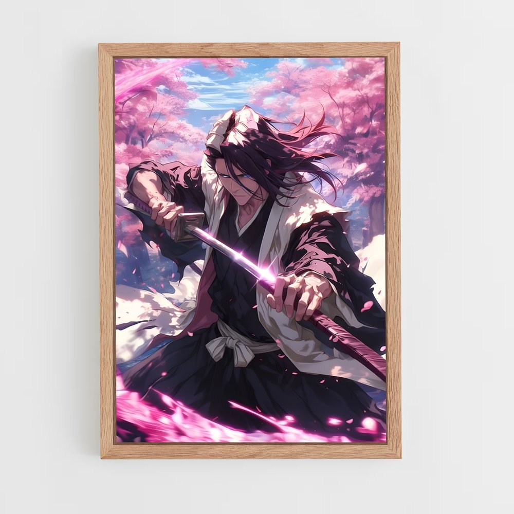 ap-byakuya kuchiki-2 cadre Bois clair