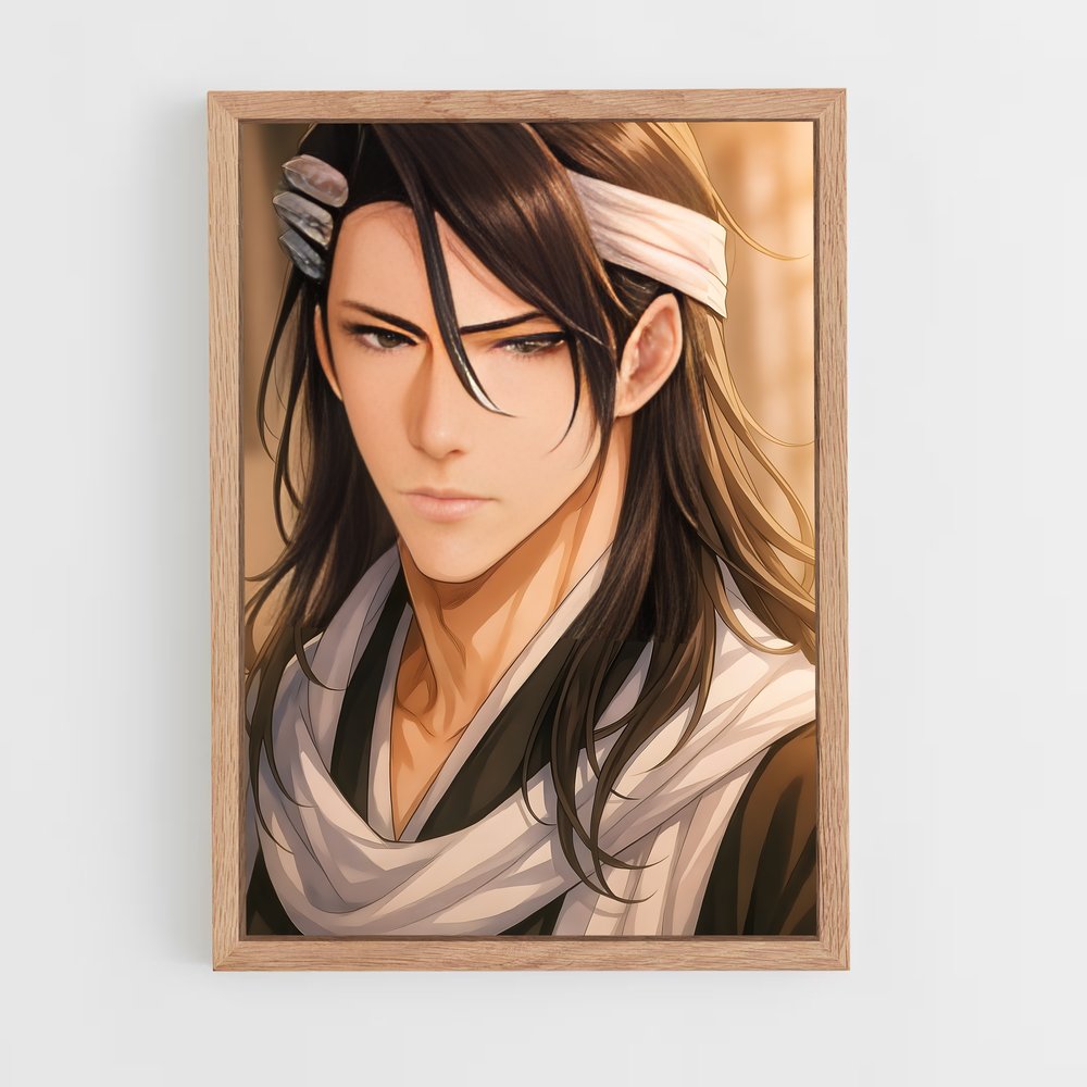 ap-byakuya kuchiki-3 cadre Bois clair