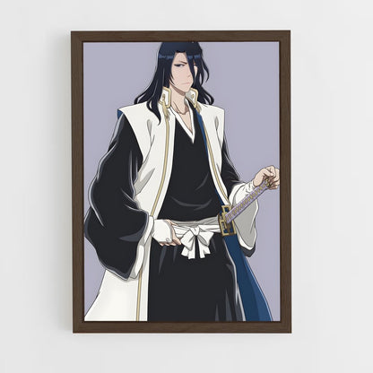 ap-byakuya kuchiki-8 cadre Bois foncé