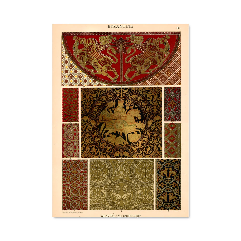 Poster Dragon Byzantin