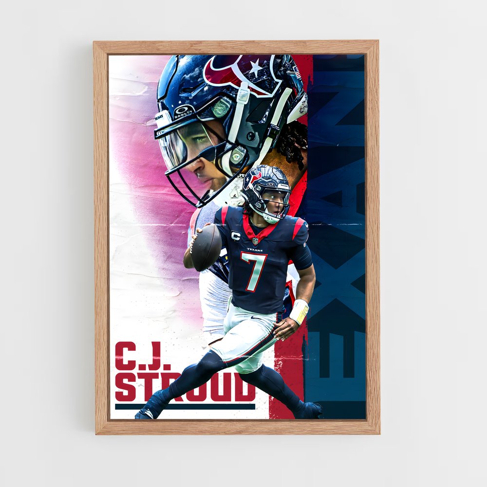 ap-c.j. stroud-1 cadre Bois clair
