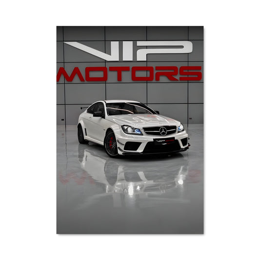 Poster GTR Noir Éblouissant