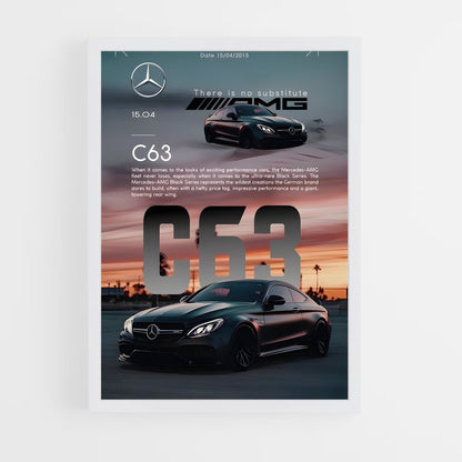 ap-c63 amg-1 cadre Blanc