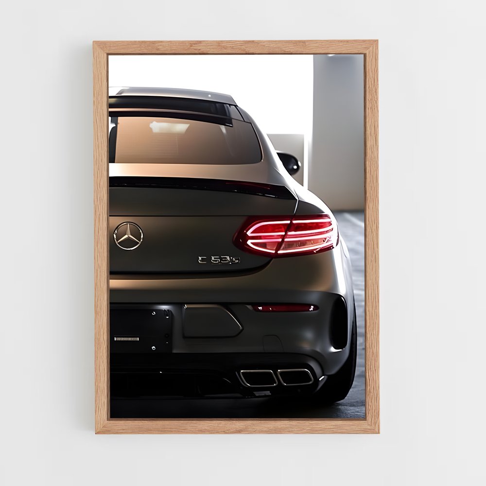ap-c63 amg coupe-3 cadre Bois clair