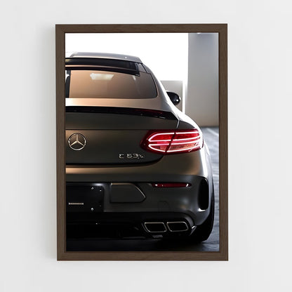ap-c63 amg coupe-3 cadre Bois foncé