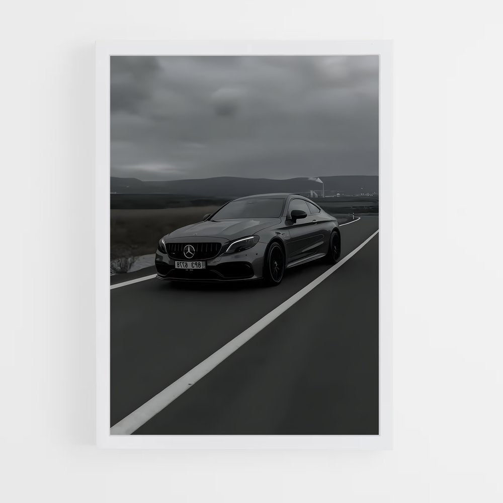 ap-c63 amg coupe-4 cadre Blanc