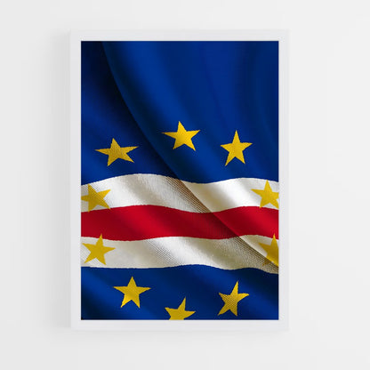 ap-cabo verde flag-1 cadre Blanc