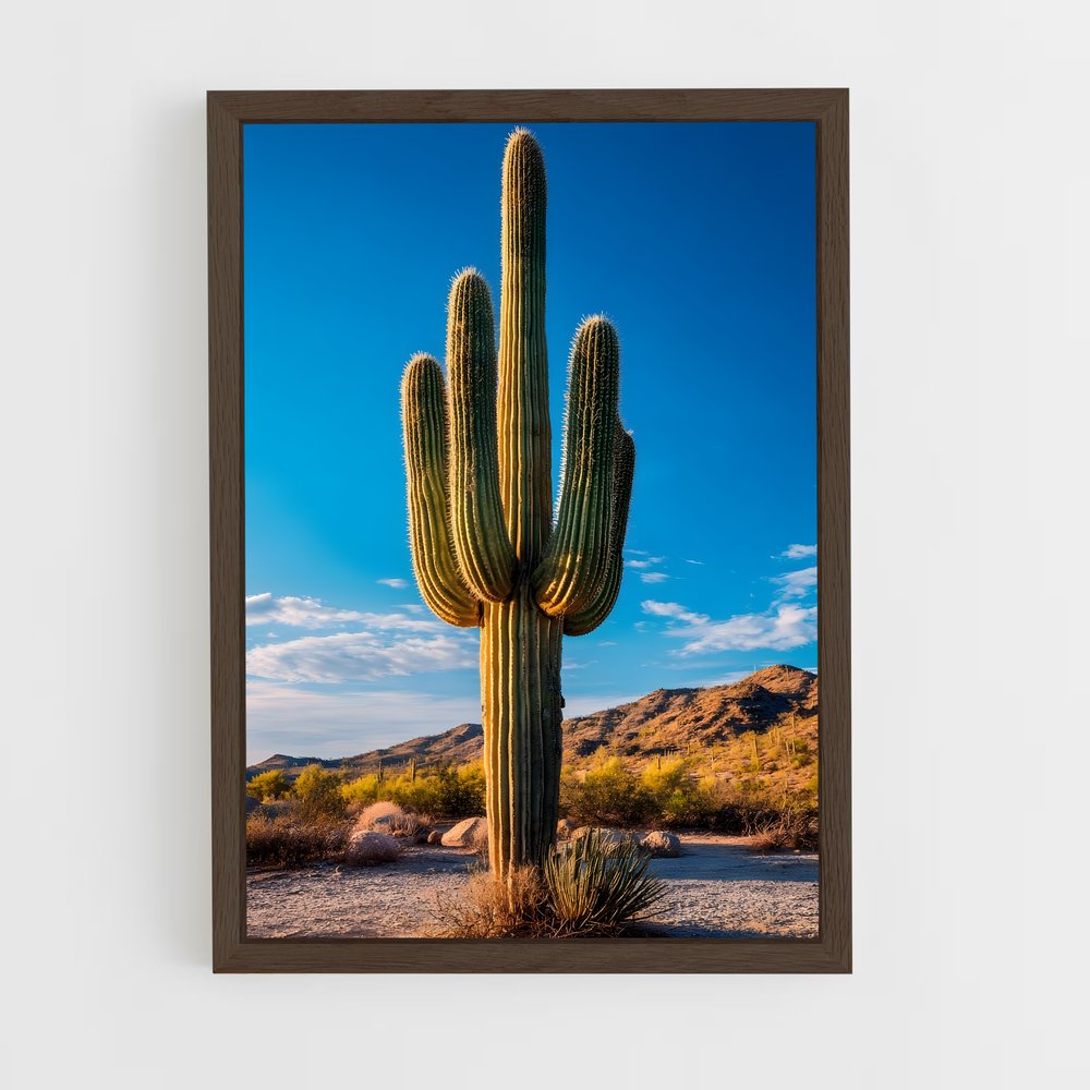 ap-cactus-1 cadre Bois foncé