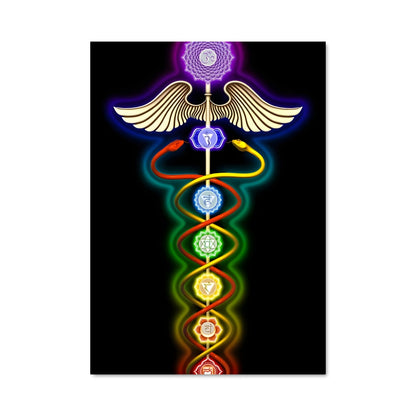Poster Les Sept Chakras