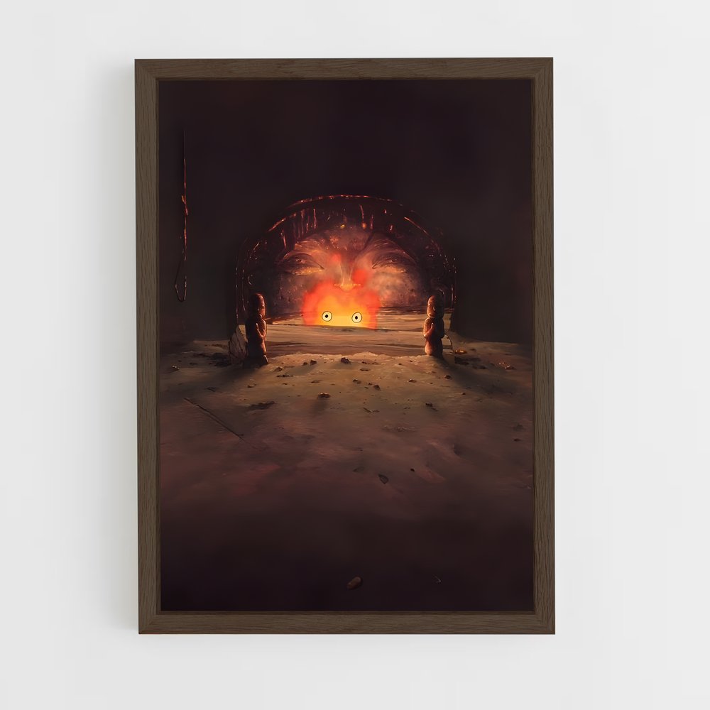 ap-calcifer-4 cadre Bois foncé