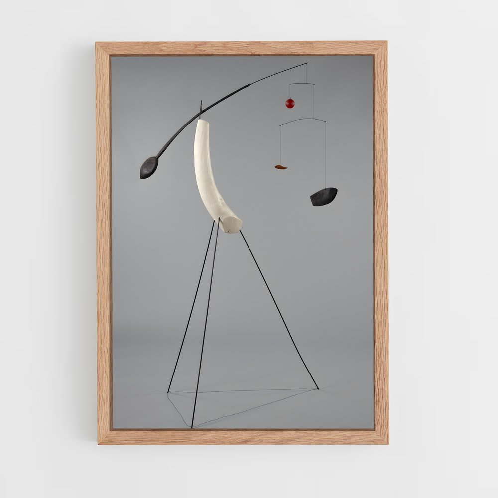ap-calder stabiles-1 cadre Bois clair