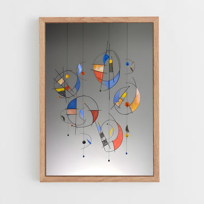 ap-calder stabiles-2 cadre Bois clair