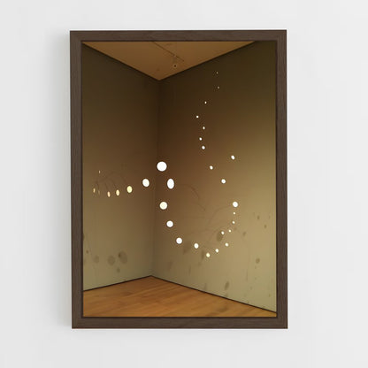 ap-calder stabiles-4 cadre Bois foncé