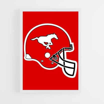 ap-calgary stampeders-3 cadre Blanc