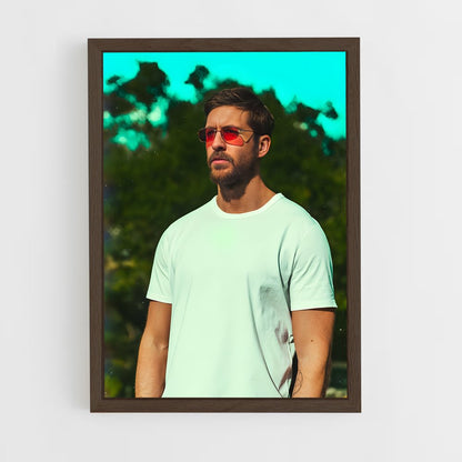 ap-calvin harris-1 cadre Bois foncé