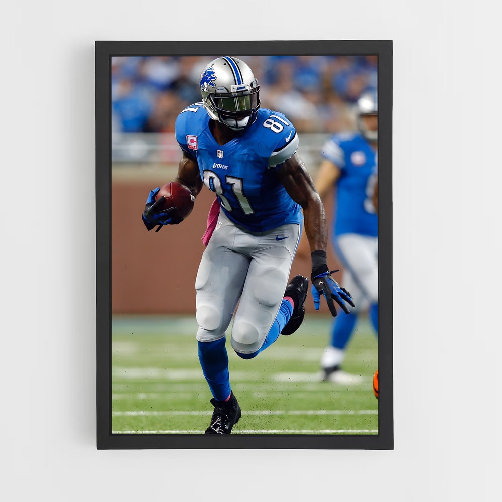 ap-calvin johnson-11 cadre Noir
